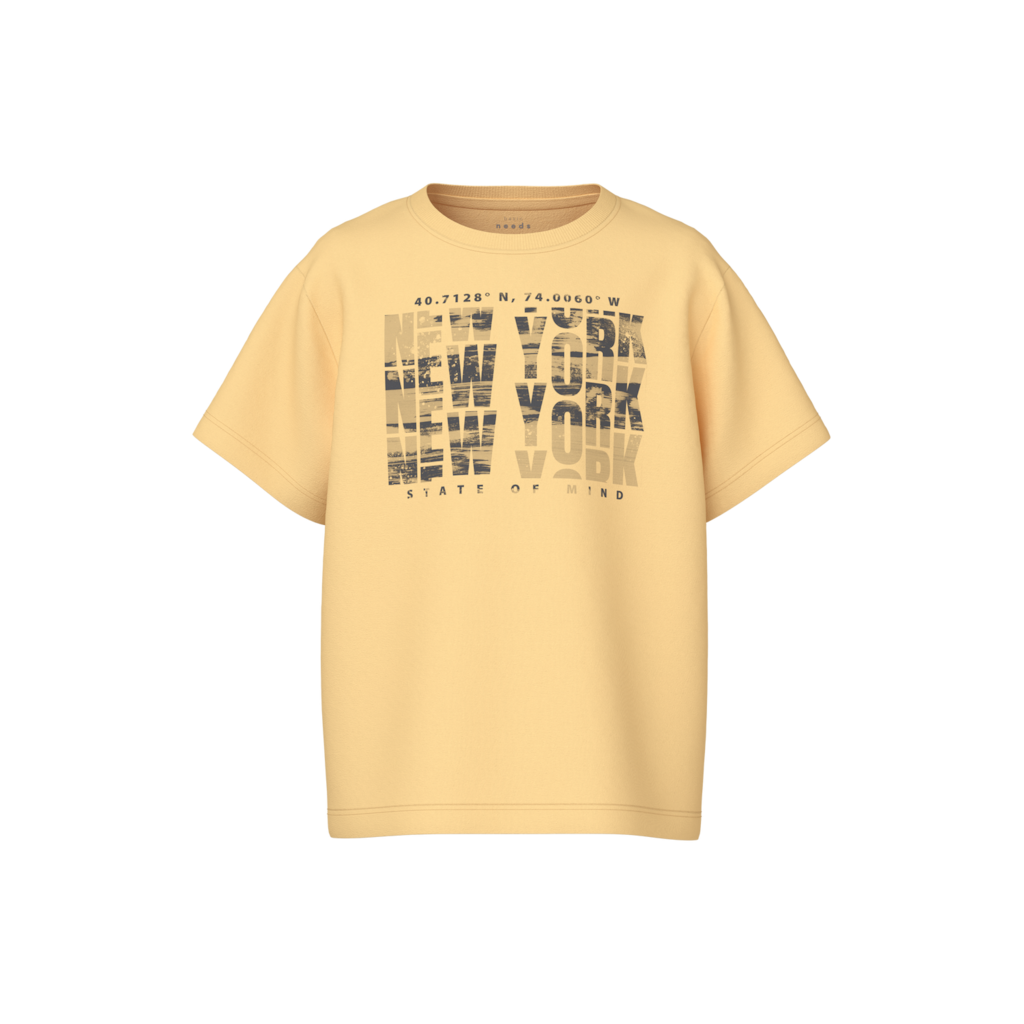 Name It Vagno Løs T-shirt - Golden Haze