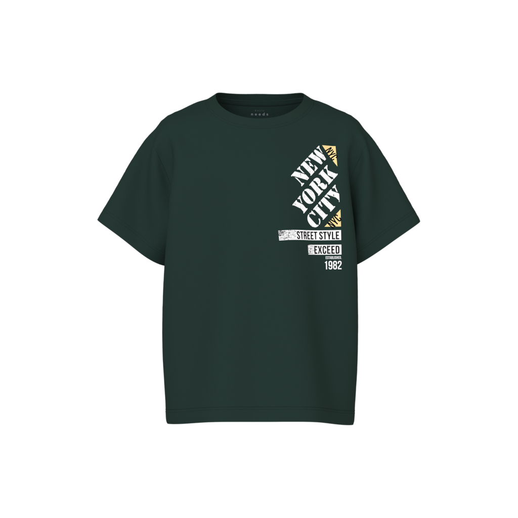 Name It Vagno Løs T-shirt - Pine Grove