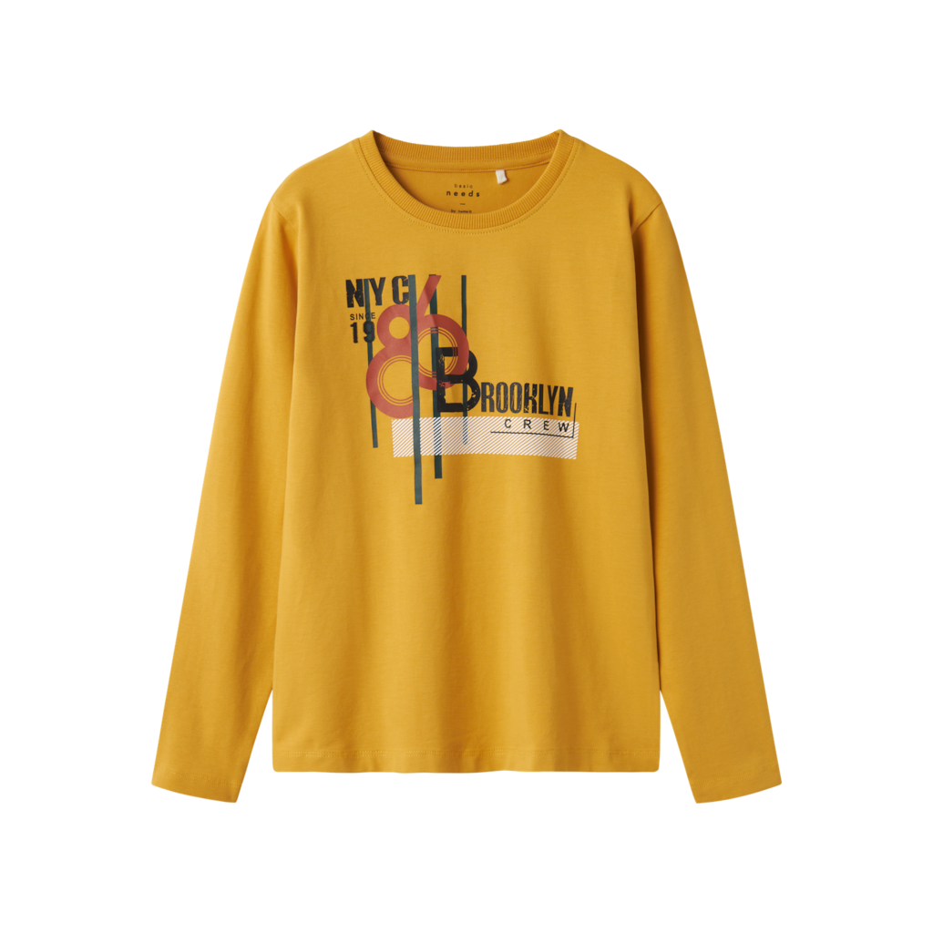 NAME IT Langærmet Bluse Vux Narcissus