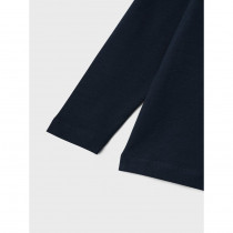 NAME IT Langærmet Bluse Viline Dark Sapphire