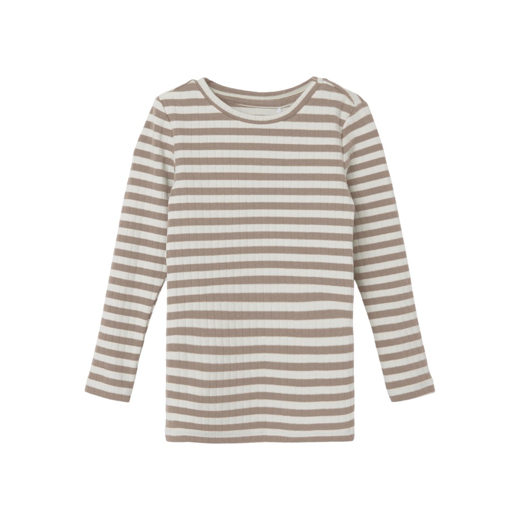 Name It Bluse - Rib - NmfSuraja - Noos - Mocha Meringue