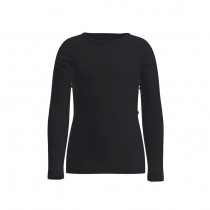 NAME IT Langærmet Rib Bluse Suraja Black