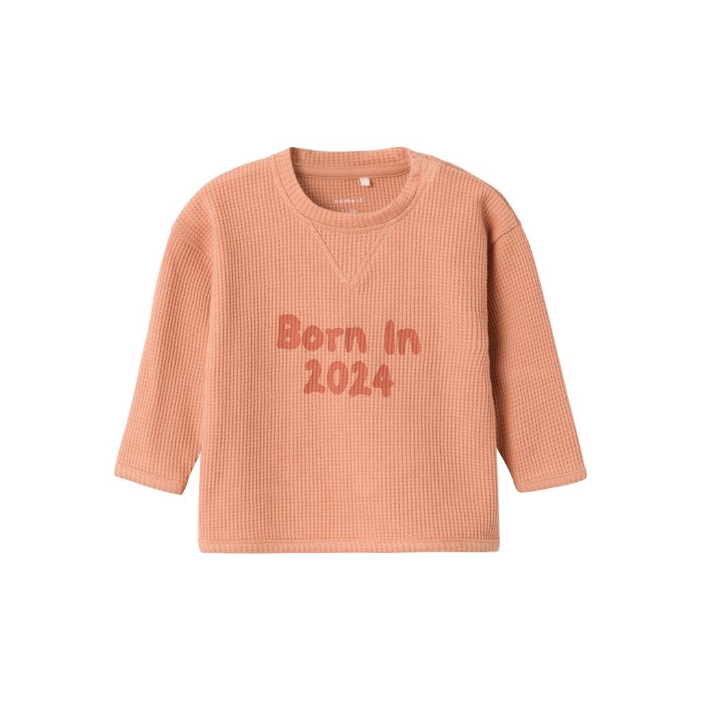 Name It Born In 2024 Binno Baby Bluse - Cork