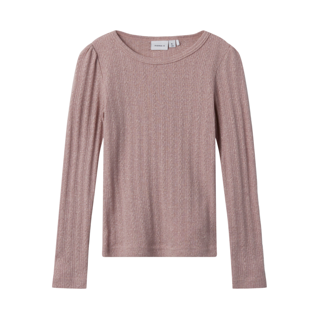 NAME IT Langærmet Bluse Ohusa Deauville Mauve 