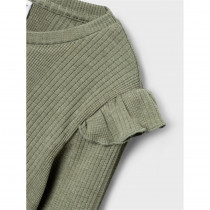 NAME IT Rib Flæse Bluse Orianna Oil Green