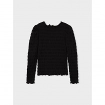 NAME IT Rynket Bluse Riniz Black