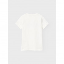 NAME IT Tekst Printet T-shirt Rekend Jet Stream