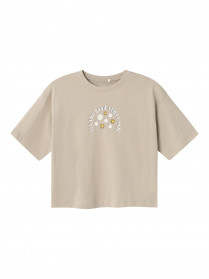 NAME IT Boxy T-Shirt Vamina Pure Cashmere