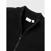 NAME IT Strik Cardigan Vesto Black