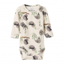 NAME IT Langærmet Body Tong Peyote Melange