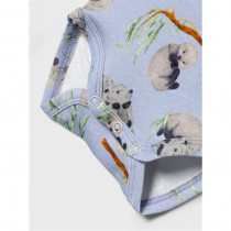 NAME IT Langærmet Body Tong Zen Blue