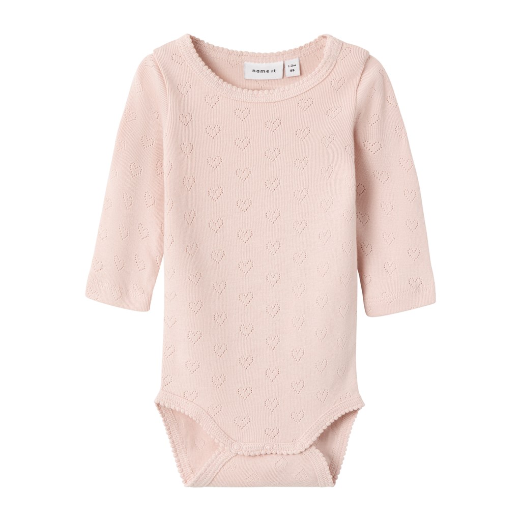 NAME IT Hulmønster Body Tyane Sepia Rose