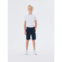 NAME IT Bløde Chino Shorts Silas Dark Sapphire