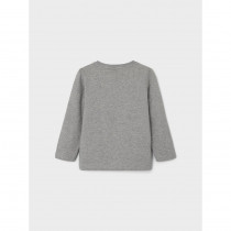 NAME IT Langærmet Spiderman Bluse Domi Grey Melange