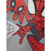 NAME IT Langærmet Spiderman Bluse Domi Grey Melange