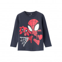 NAME IT Langærmet Spiderman Bluse Domi India Ink