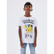 NAME IT Pokemon T-shirt Noisi Bright White