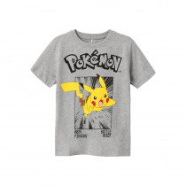 NAME IT Pokemon T-shirt Noisi Grey Melange