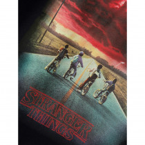 NAME IT Stranger Things T-shirt Dec Black