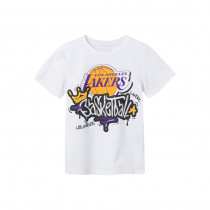 NAME IT NBA Tee Jamie Bright White