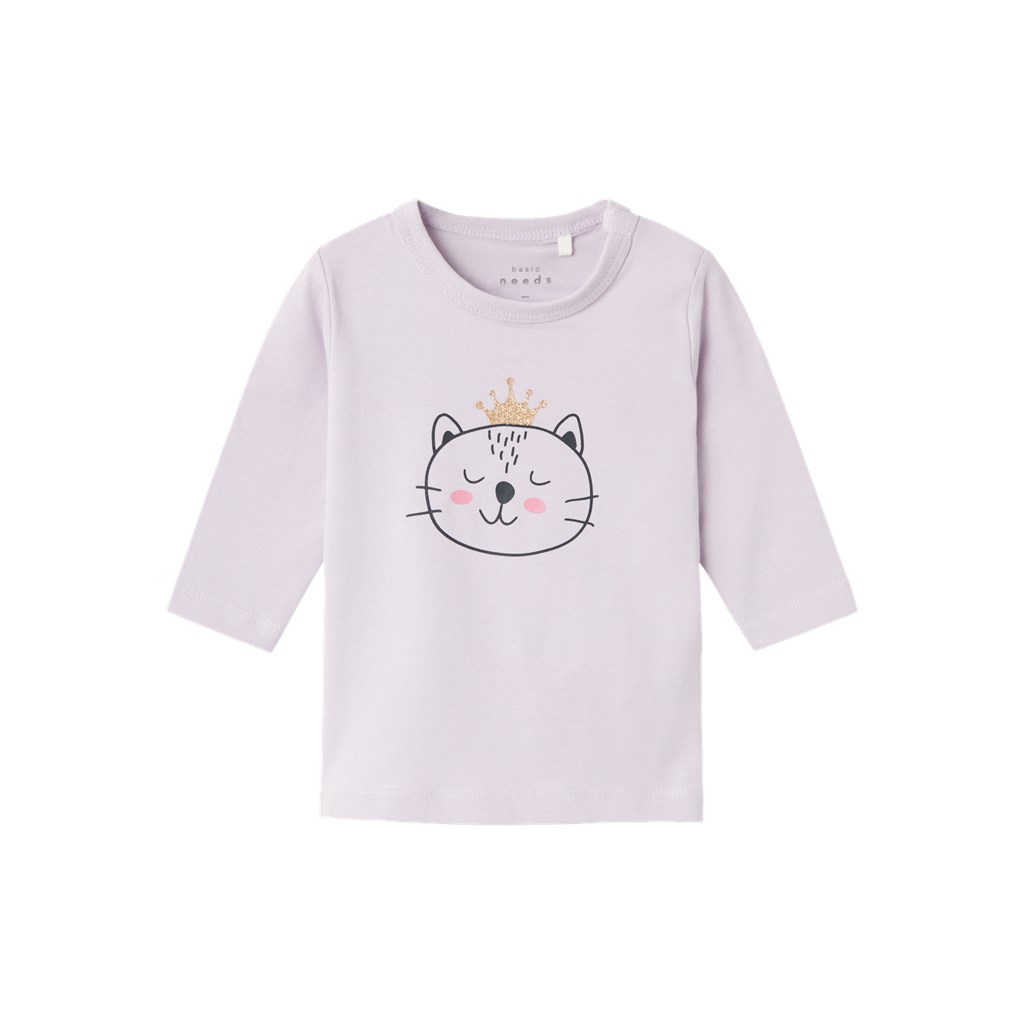 NAME IT Langærmet Bluse Vubie Orchid Petal