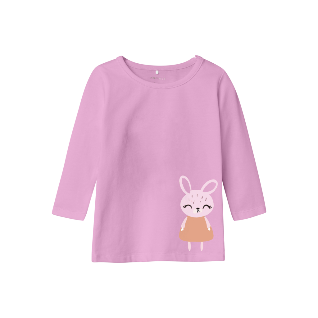 NAME IT Langærmet Bluse Vubie Pastel Lavender