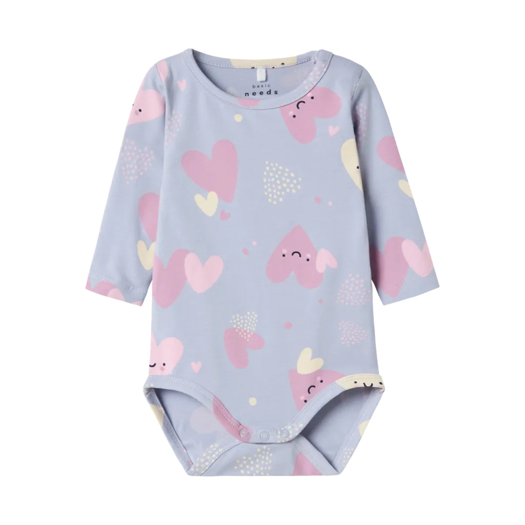 NAME IT Langærmet Body Vandora Icelandic Blue