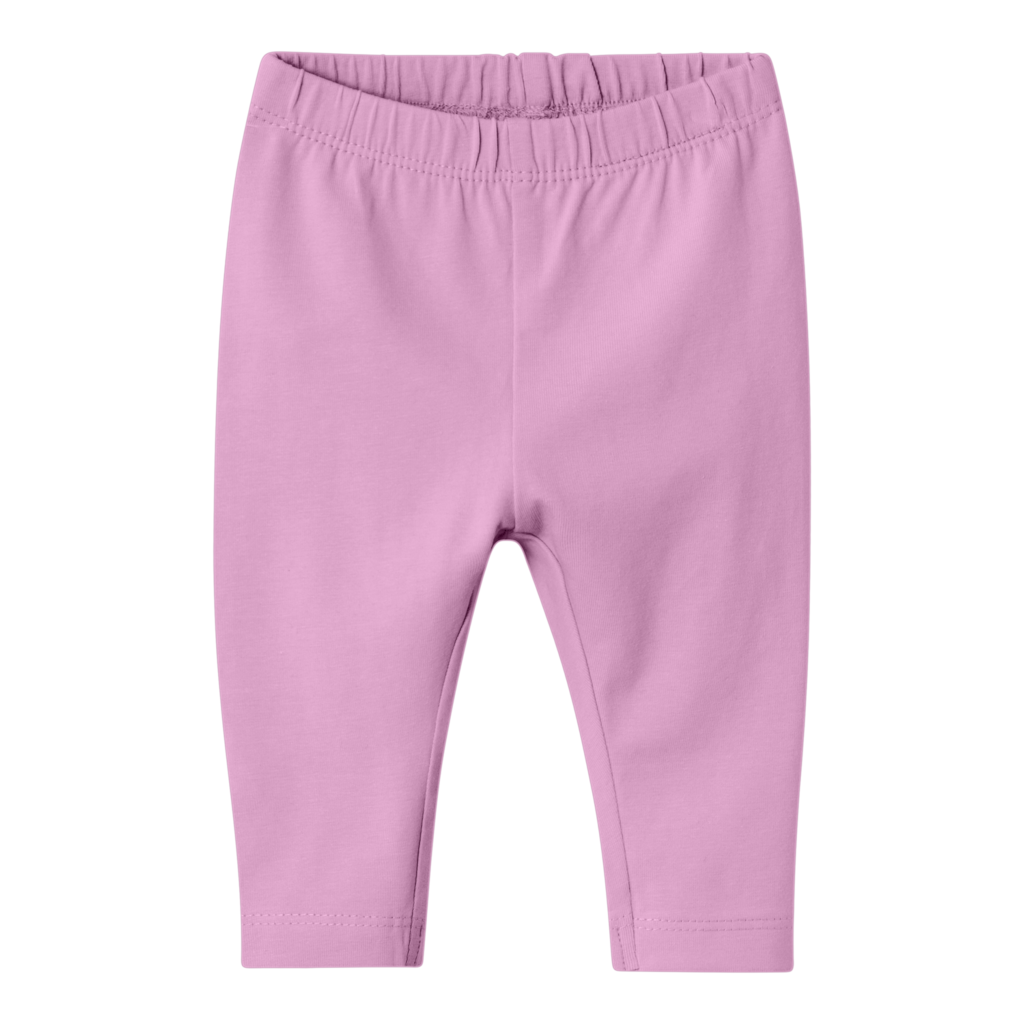 NAME IT Baby Leggings Vuvivian Pastel Lavender billede