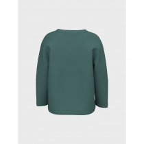 NAME IT Langærmet Bluse Tenan Mallard Green