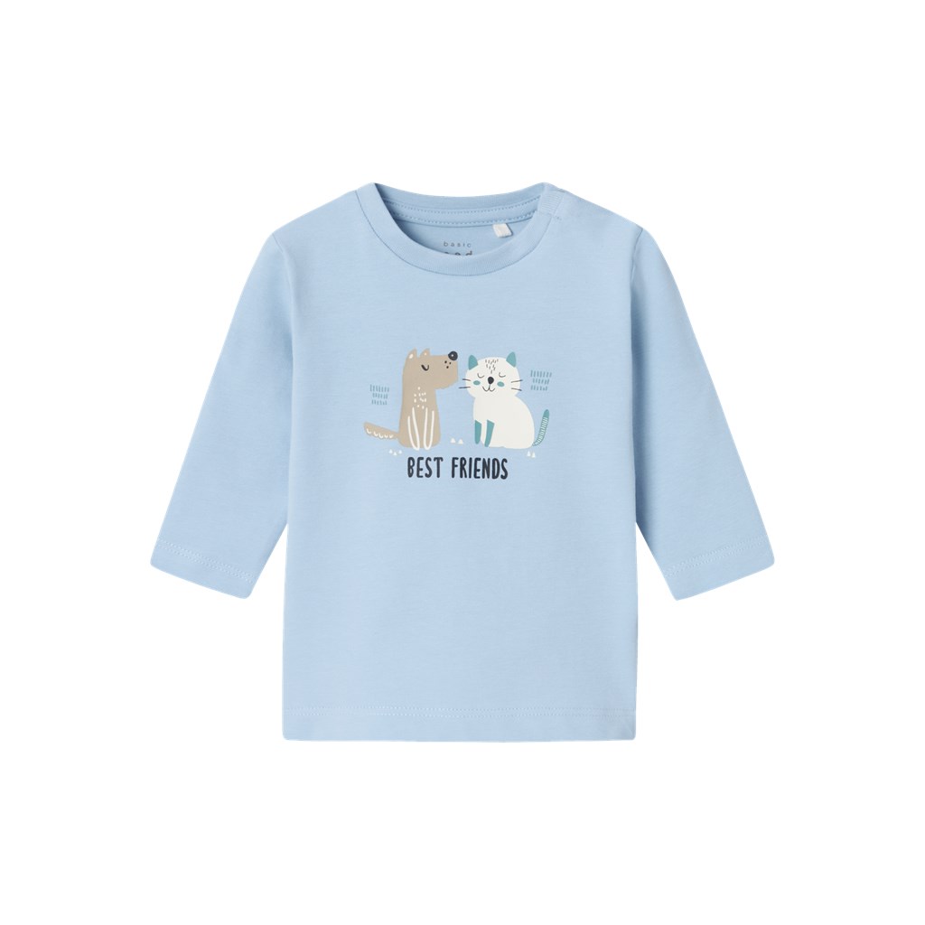 NAME IT Langærmet Bluse Vacion Chambray Blue