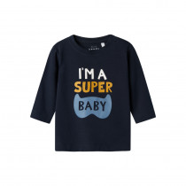 NAME IT Langærmet Bluse Vacion Dark Sapphire