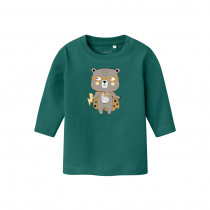NAME IT Langærmet Bluse Vacion Antique Green