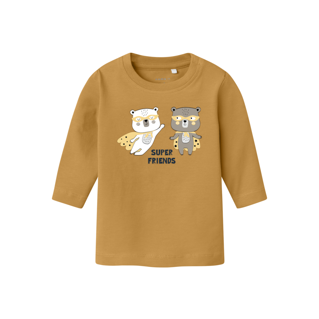 NAME IT Langærmet Bluse Vacion Narcissus