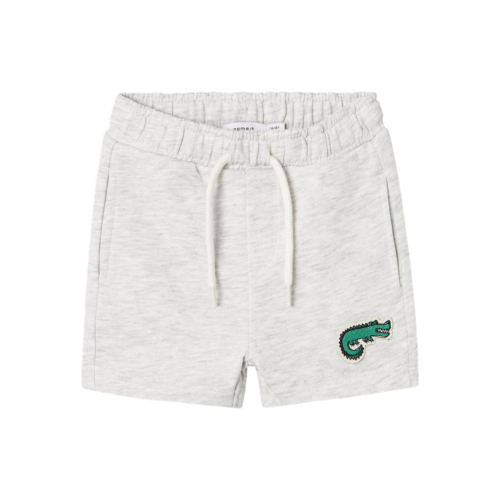 NAME IT Sweat Shorts Dike Light Grey Melange