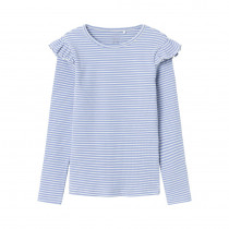  NAME IT Stribet Flæse Bluse Tesilla Easter Egg