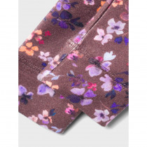 NAME IT Blomster Leggings Ranja Chocolate Plum