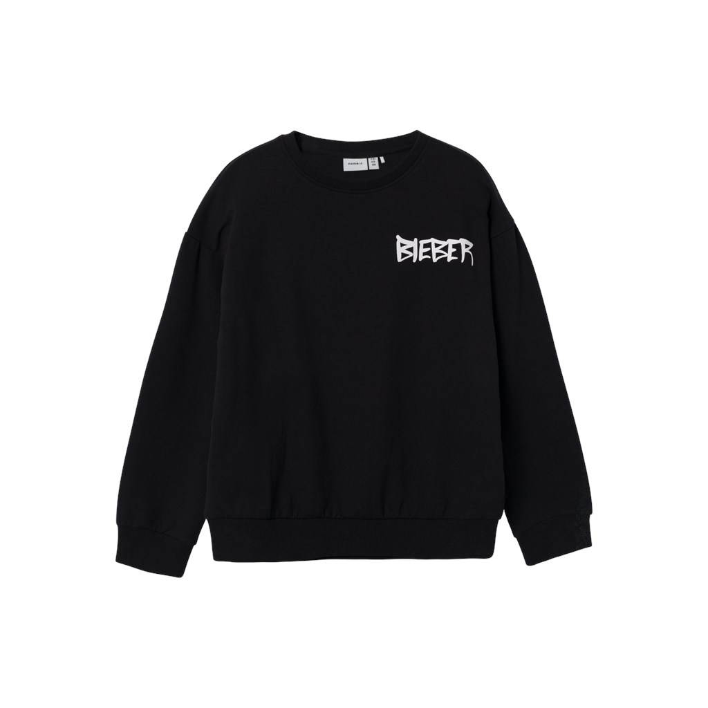 Name It NkfJabs Justin Bieber Sweatshirt - Sort