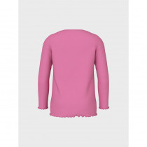 NAME IT Langærmet Sommerfugle Bluse Tammie Wild Orchid