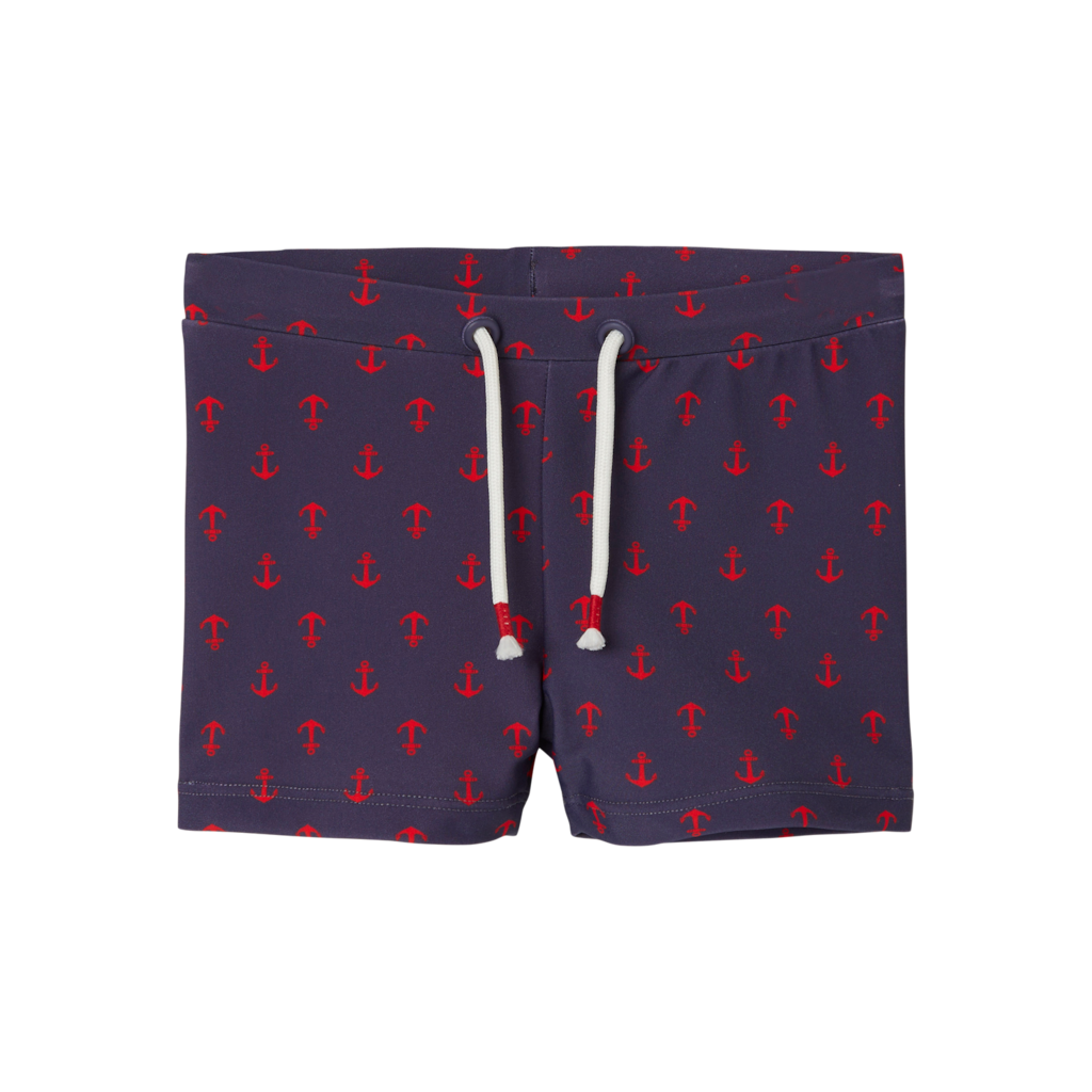 NAME IT Badebukser Zigurt Clematis Blue