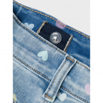 NAME IT Denim Shorts Rose Medium Blue Denim