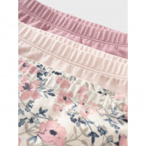 NAME IT 3-Pak Tights Blomster Nostalgia Rose