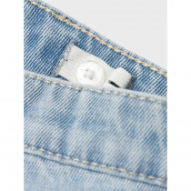 NAME IT Jeans Med Blomster Rose Light Blue