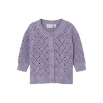 NAME IT Strik Cardigan Desina Heirloom Lilac