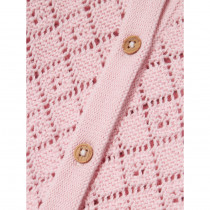 NAME IT Strik Cardigan Desina Parfait Pink