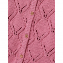 NAME IT Strik Cardigan Fopolly Cashmere Rose