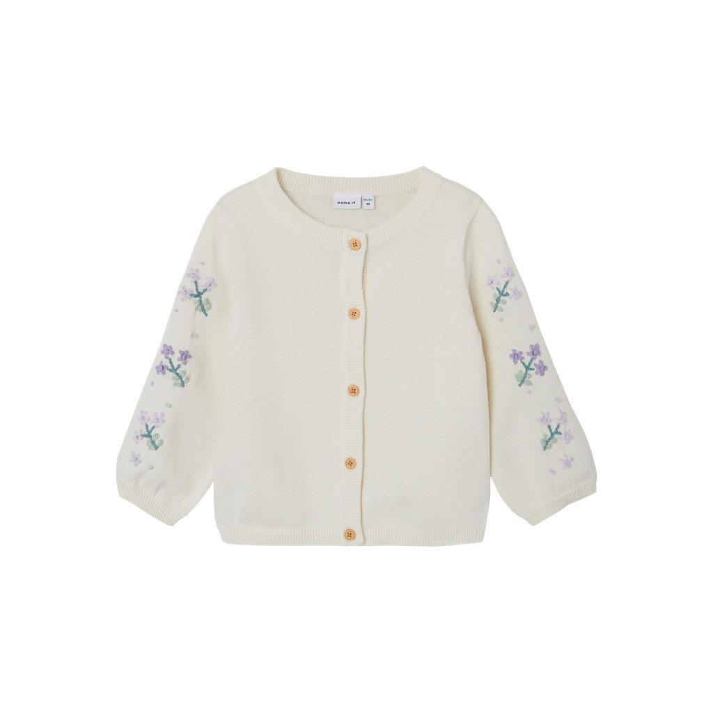 NAME IT Strik Cardigan Derinna Jet Stream billede