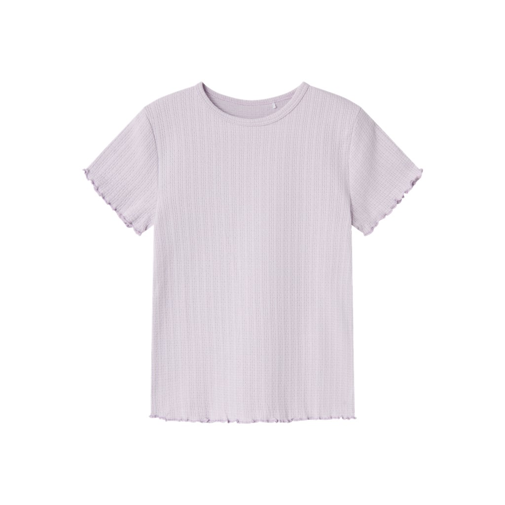 NAME IT Hulmønster T-shirt Vibse Orchid Petal