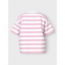 NAME IT Stribet T-shirt Vitanni Parfait Pink
