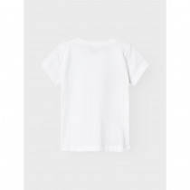 NAME IT T-shirt Veen Bright White Unicorn