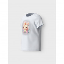NAME IT Enhjørning T-shirt Votea Bright White